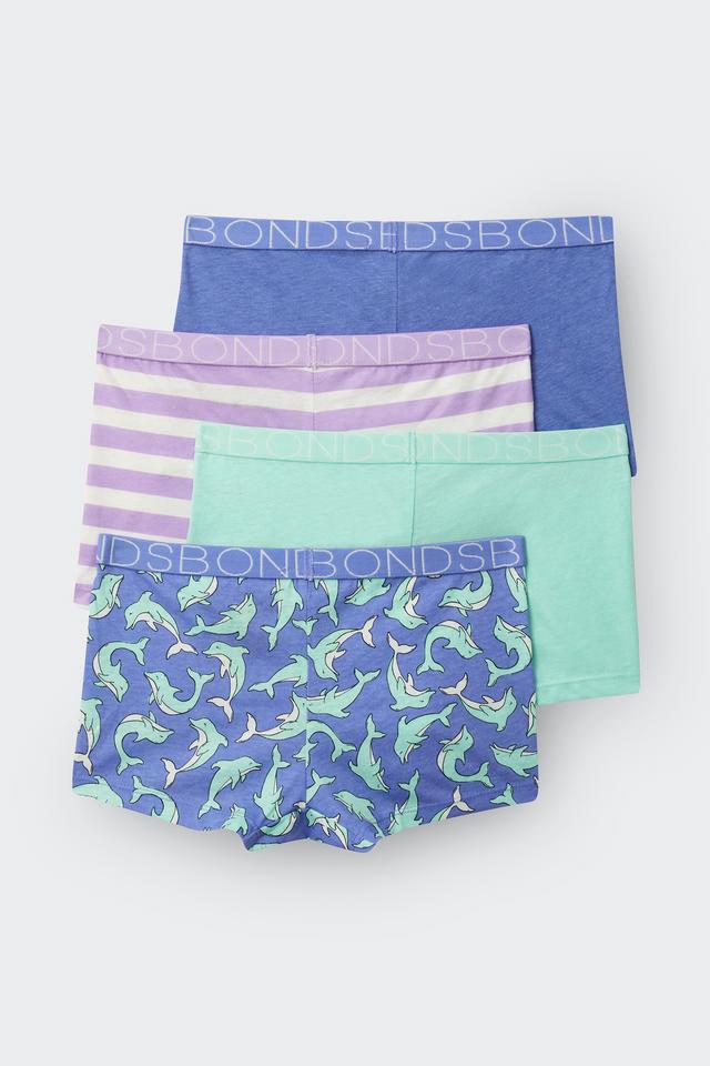Girls Shortie 4 Pack
