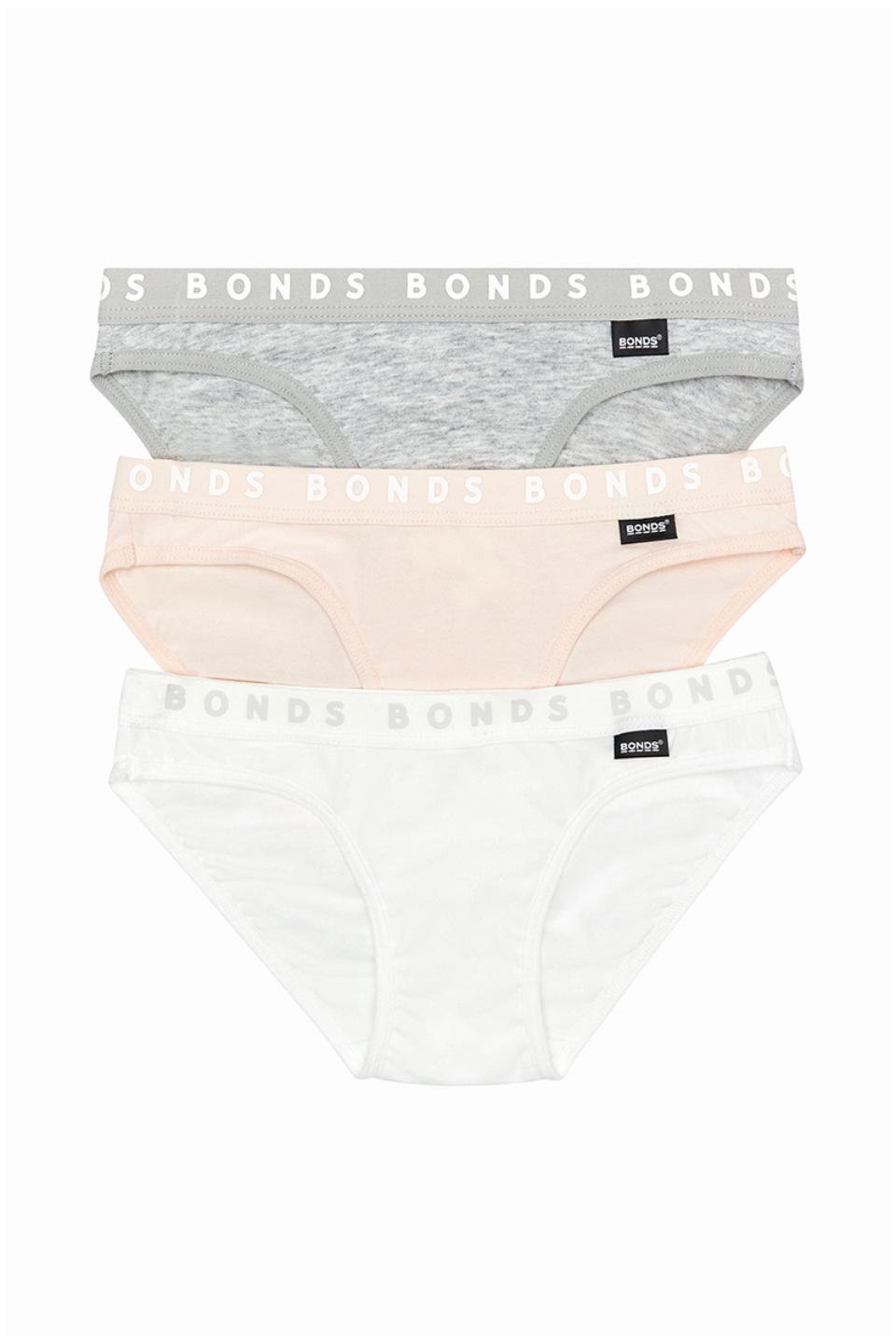 Girls Hipster Bikini 3 Pack