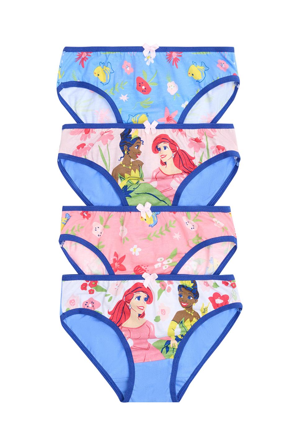 Girls Princess Brief 4 Pack