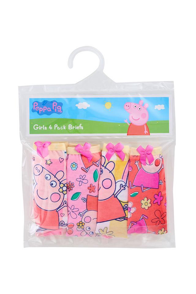 Girls Peppa Pig Brief 4 Pack