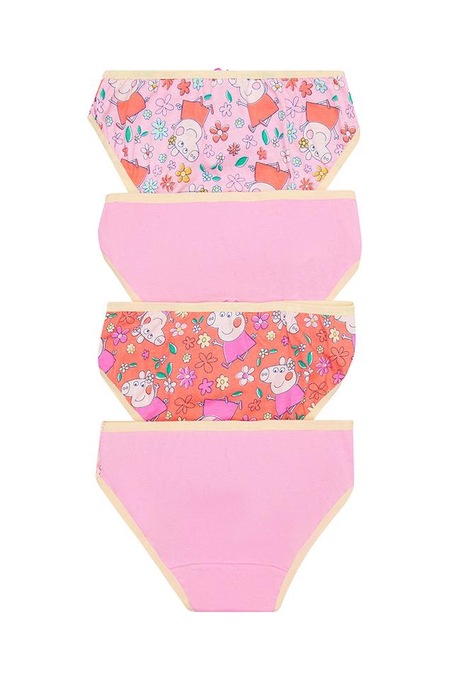 Girls Peppa Pig Brief 4 Pack