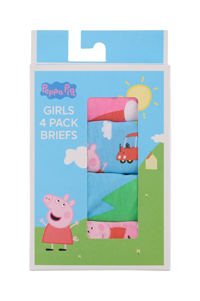 Girls Peppa Pig Brief 4 Pack