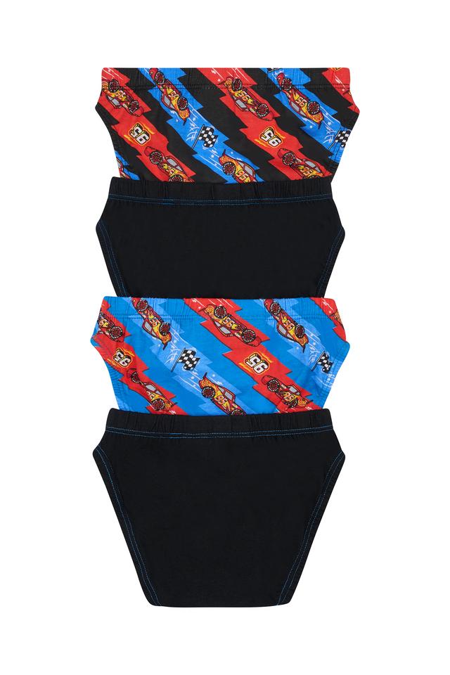 Boys Cars Brief 4 Pack