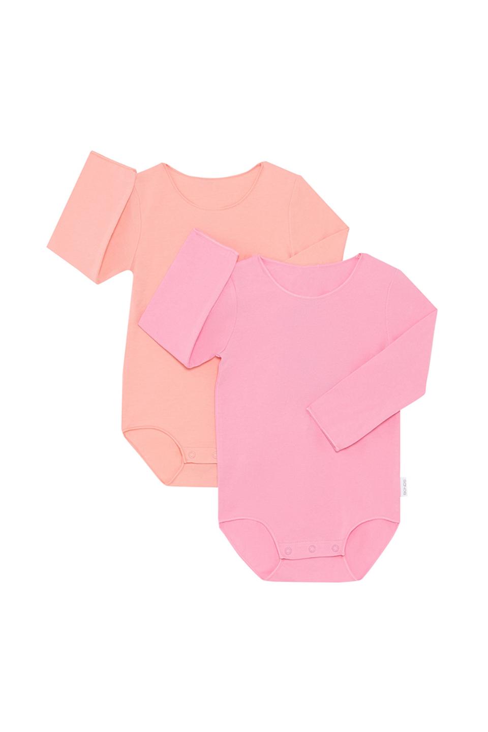 Value Long Sleeve Bodysuit 2 Pack