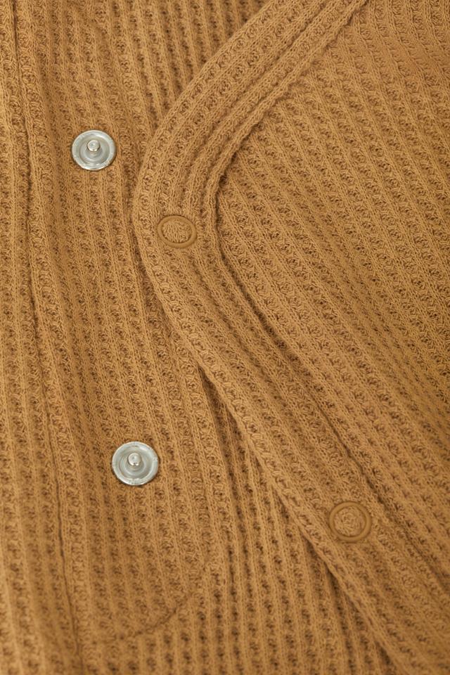 Waffle Cardigan