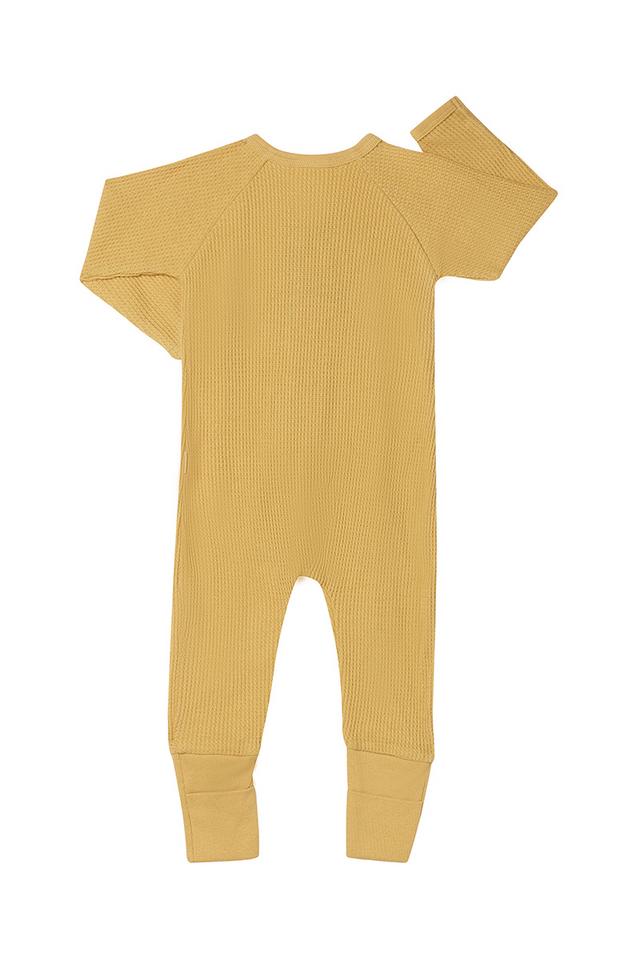 Waffle Zip Wondersuit
