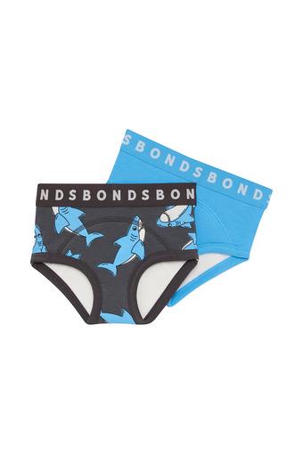 Whoopsies Toilet Training Undies 2 Pack (Sharktastic/Active Blue)