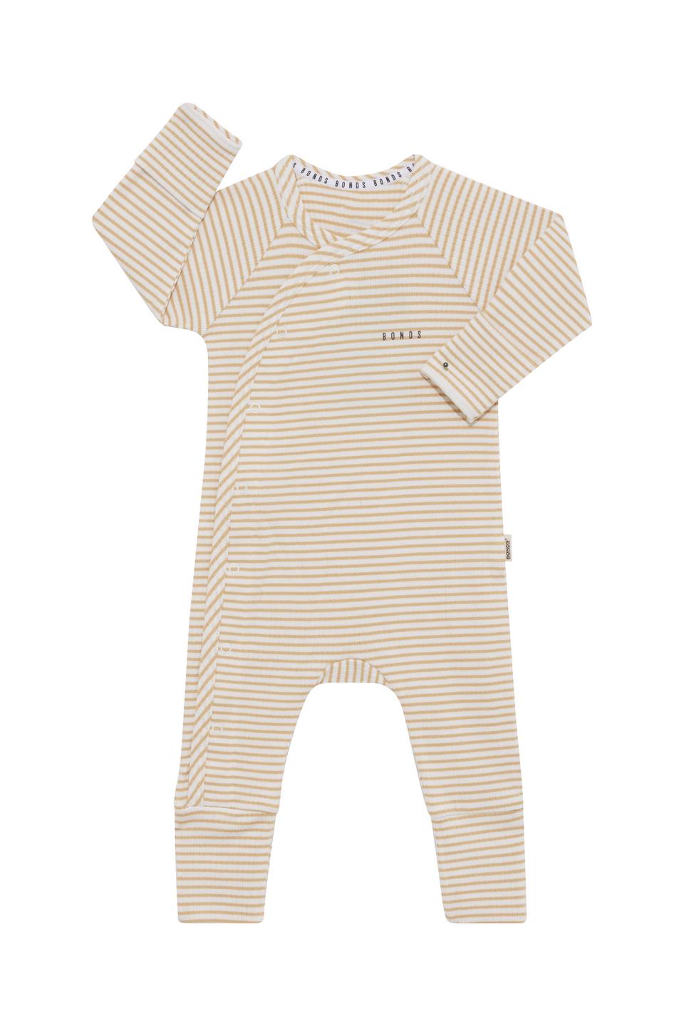 Wide Needle Rib Coverall
