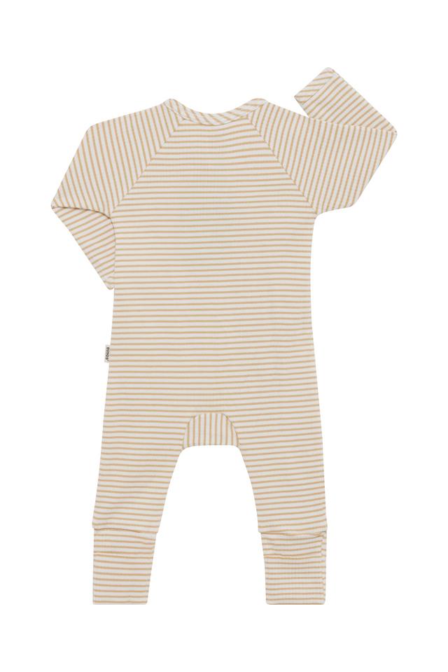 Wide Needle Rib Coverall