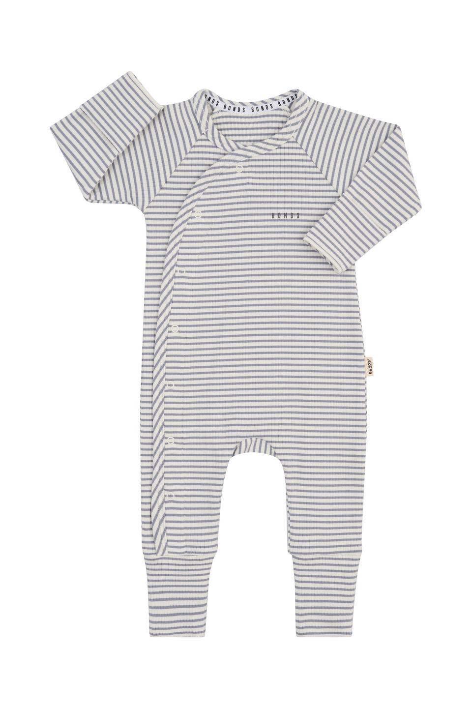 Wide Needle Rib Coverall