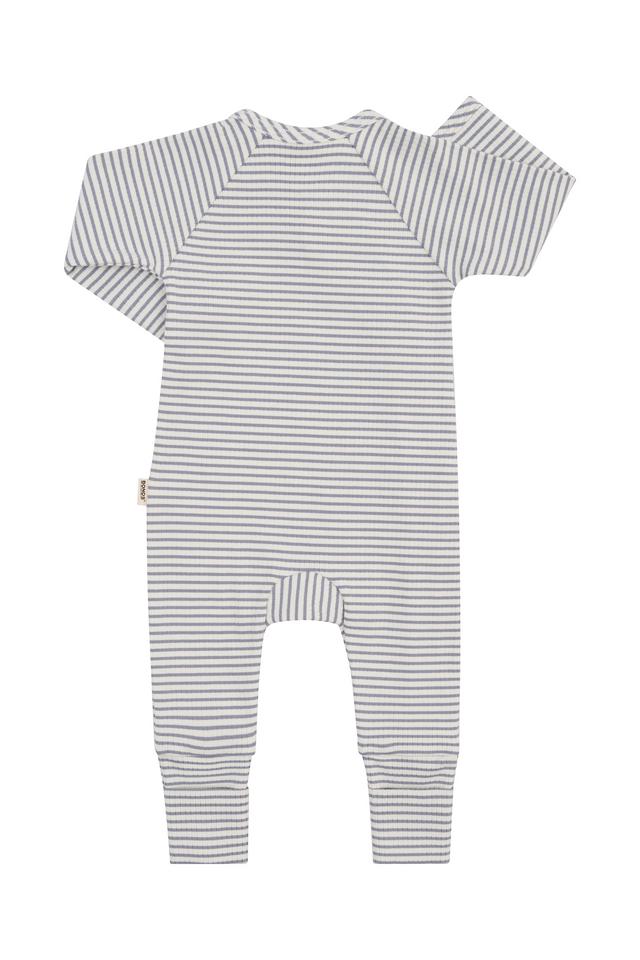 Wide Needle Rib Coverall