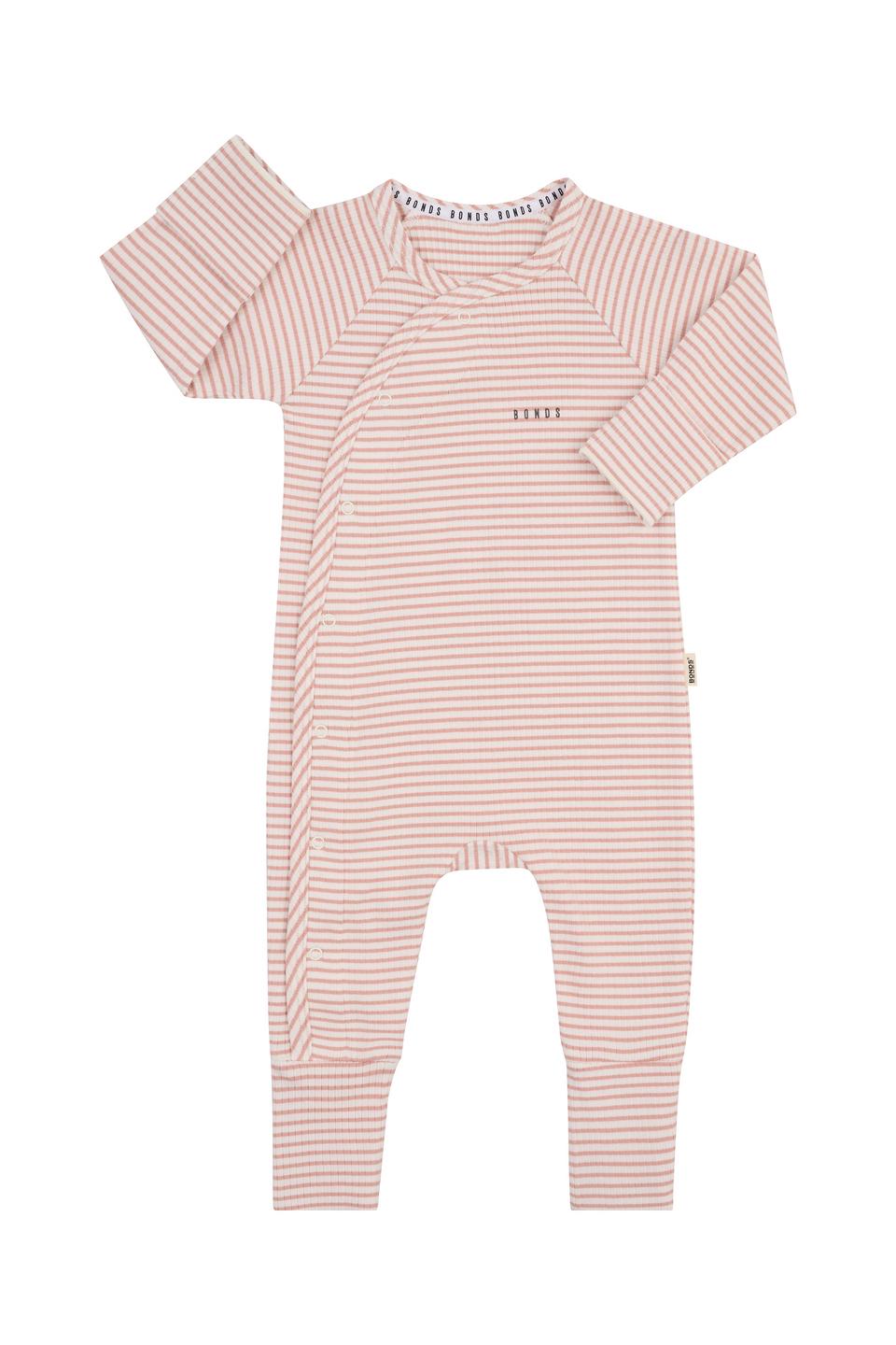 Wide Needle Rib Coverall