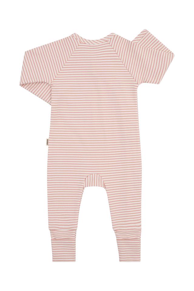 Wide Needle Rib Coverall