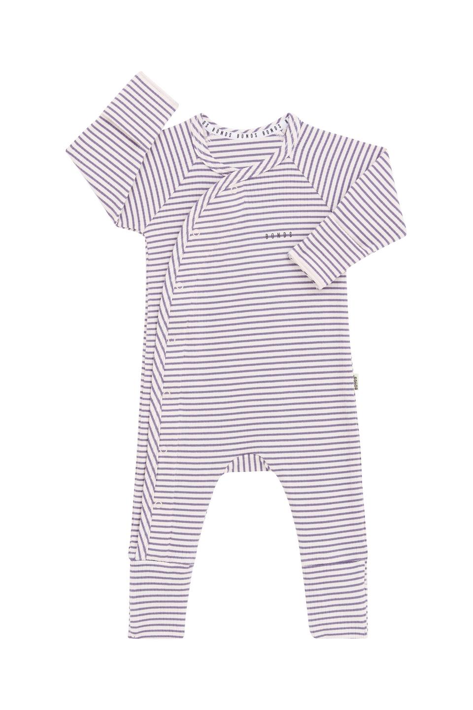 Wide Needle Rib Coverall