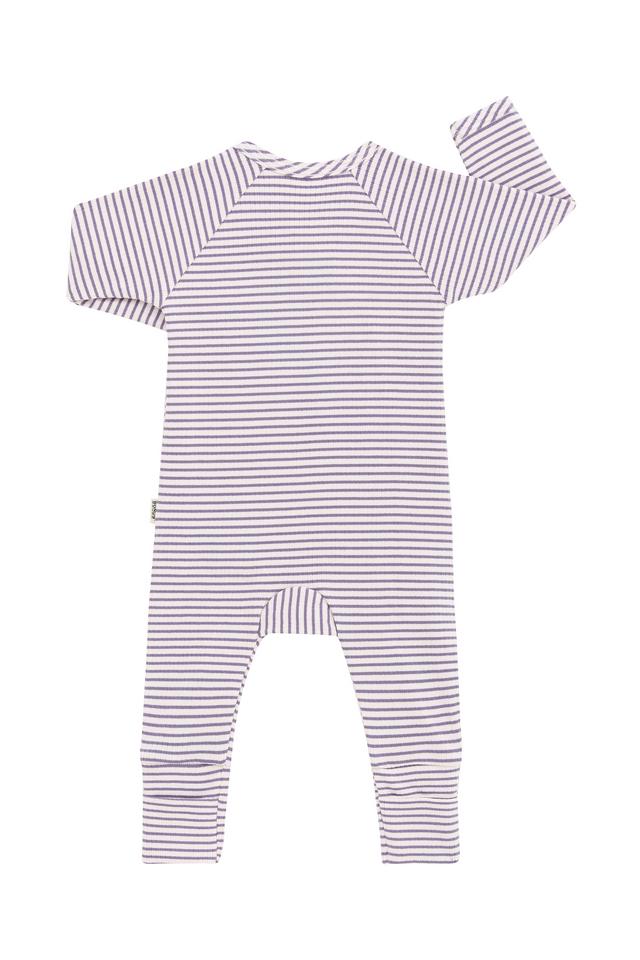 Wide Needle Rib Coverall