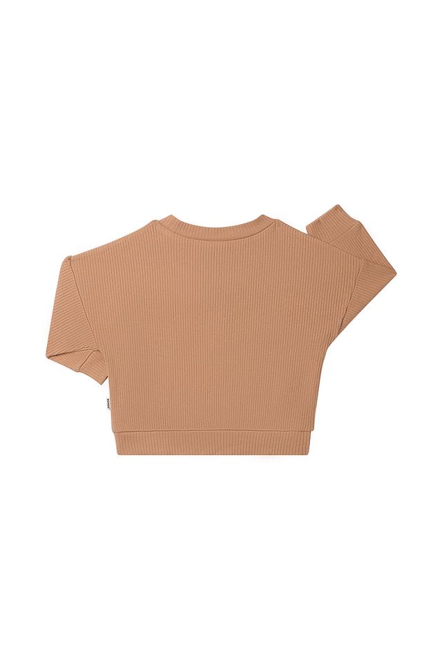 Wide Needle Rib Pullover