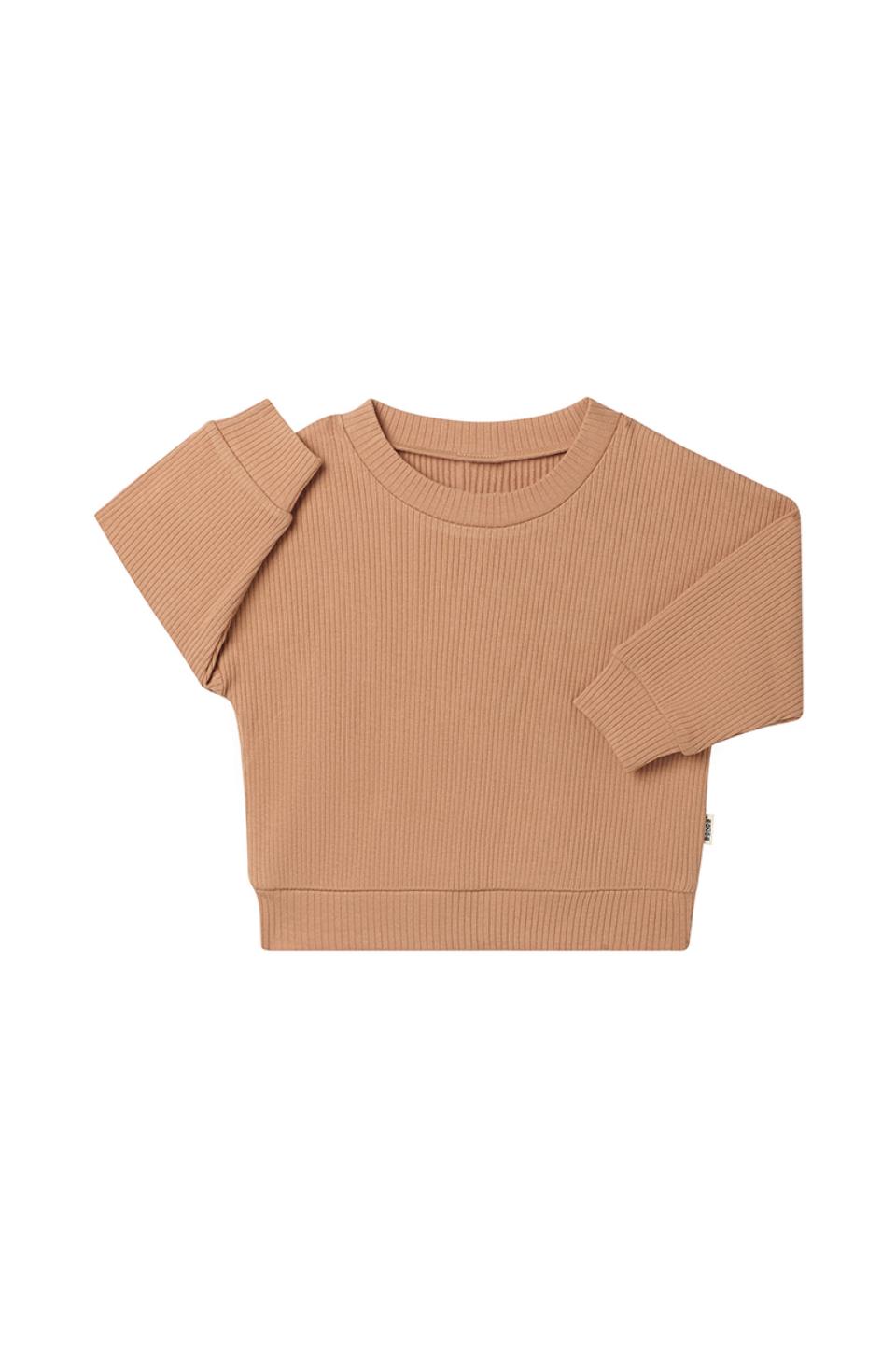 Wide Needle Rib Pullover