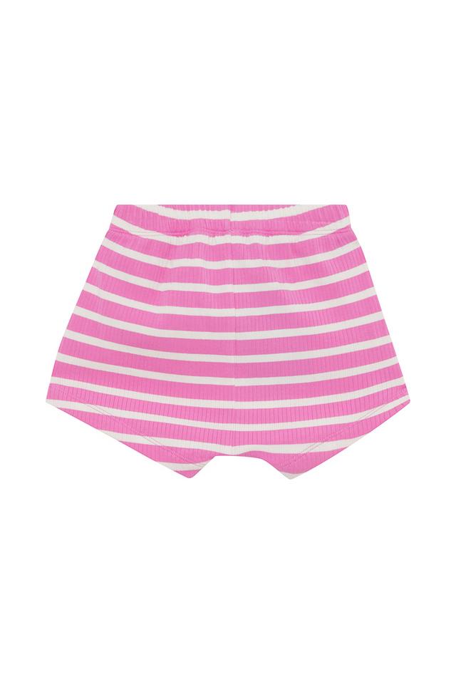 Wide Needle Rib Short