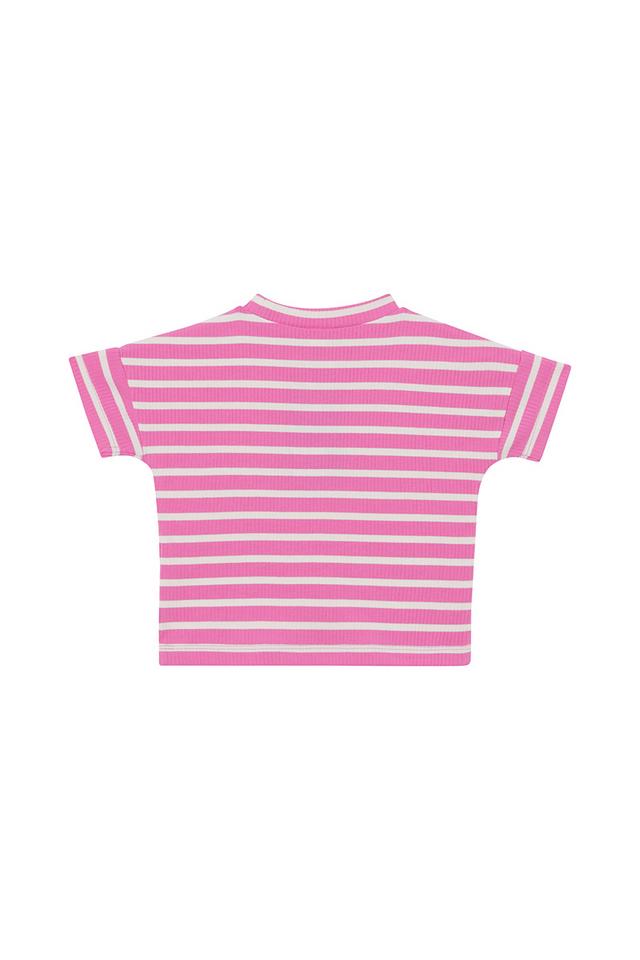 Wide Needle Rib Tee