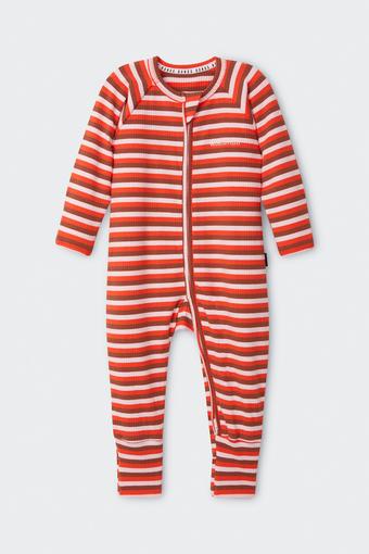 Wide Needle Rib Zippy (Triple Stripe Wide Needle Rib - Suga)