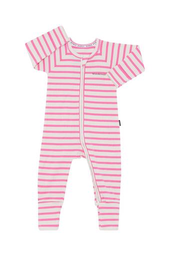 Wide Needle Rib Zippy (Lolly Ice Pink/Marscapone)