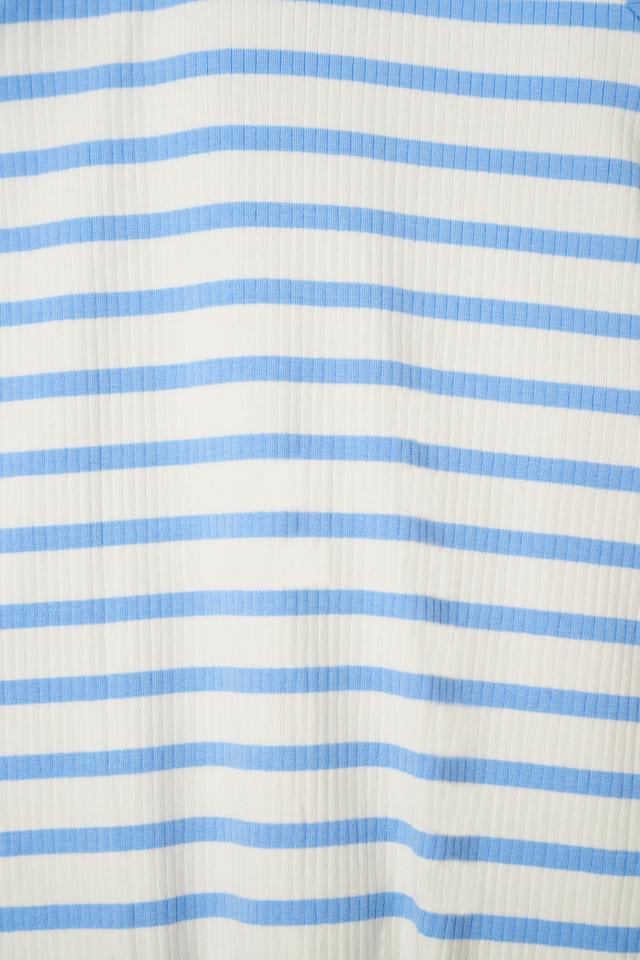 Wide Needle Rib Zippy