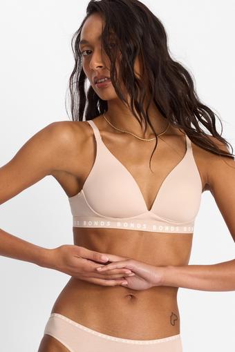 Wirefree Tee Bra (Base Blush)