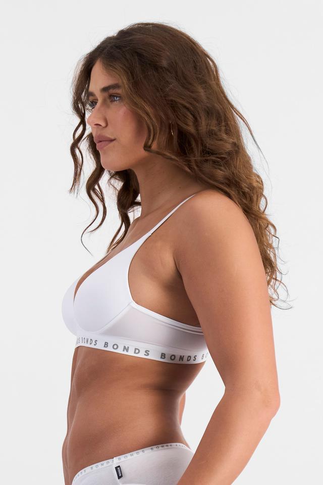 Olivia (She/Her) wears size 12B and is 176cm tall with cm chest and cm waist