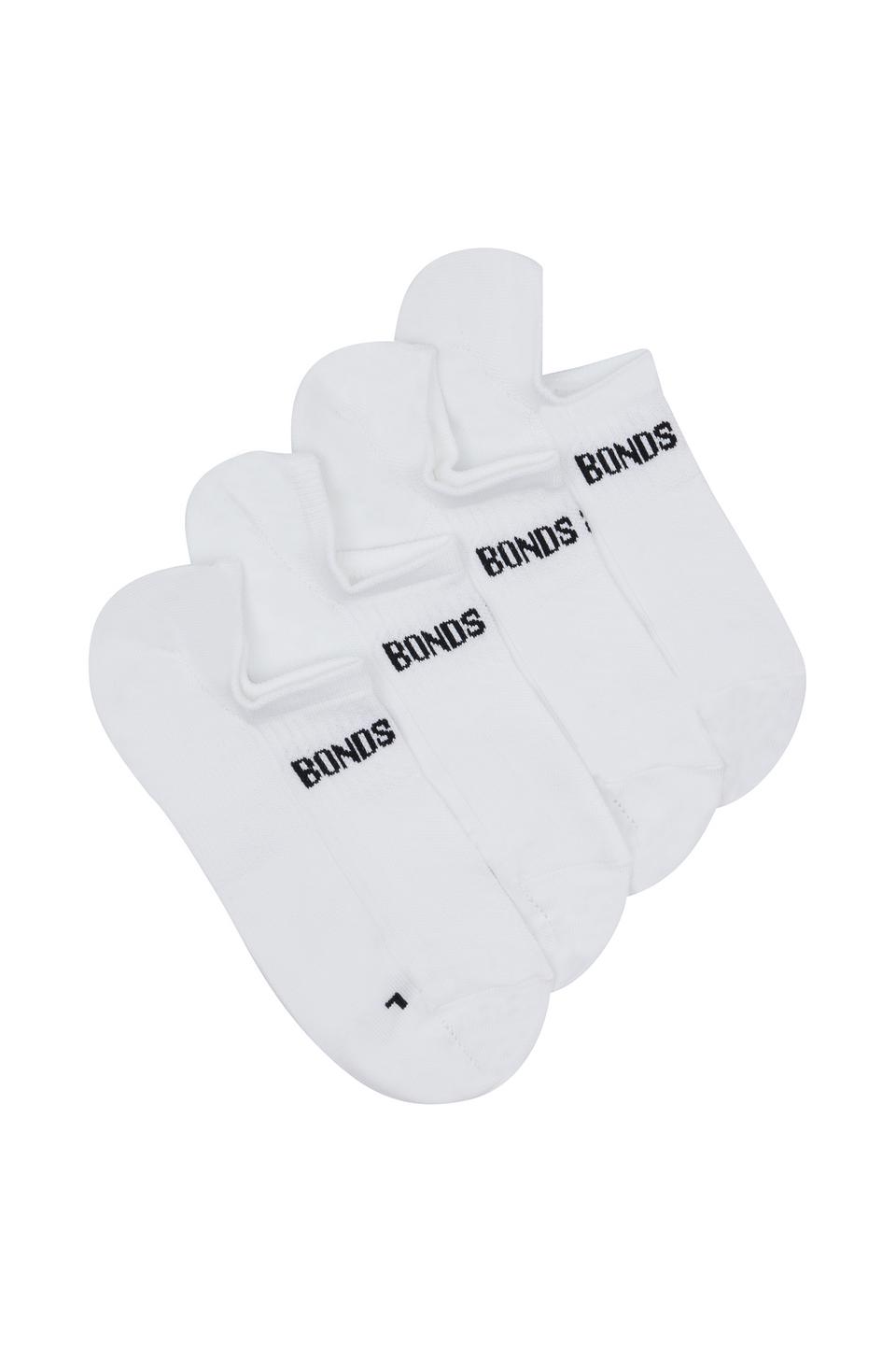 Womens Cool Sport No Show Socks 4 Pack