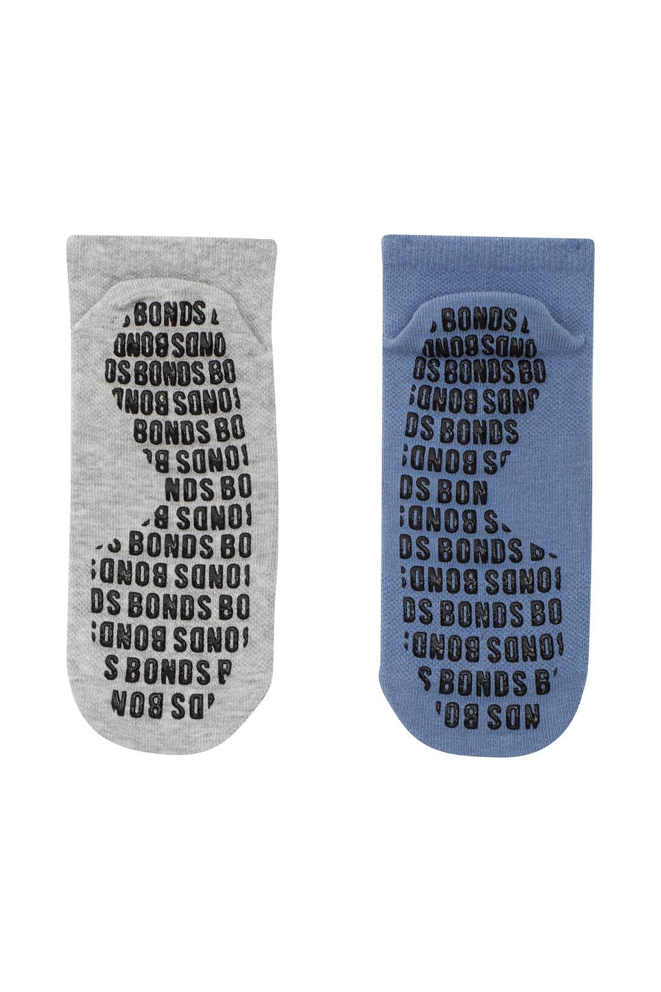 Womens Grip Low Cut Socks 2 Pack