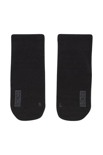 Womens Grip Low Cut Socks 2 Pack (Black)