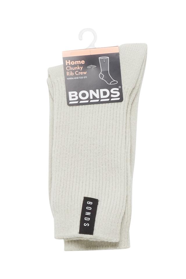 Womens Home Chunky Rib Crew Socks 1 Pack