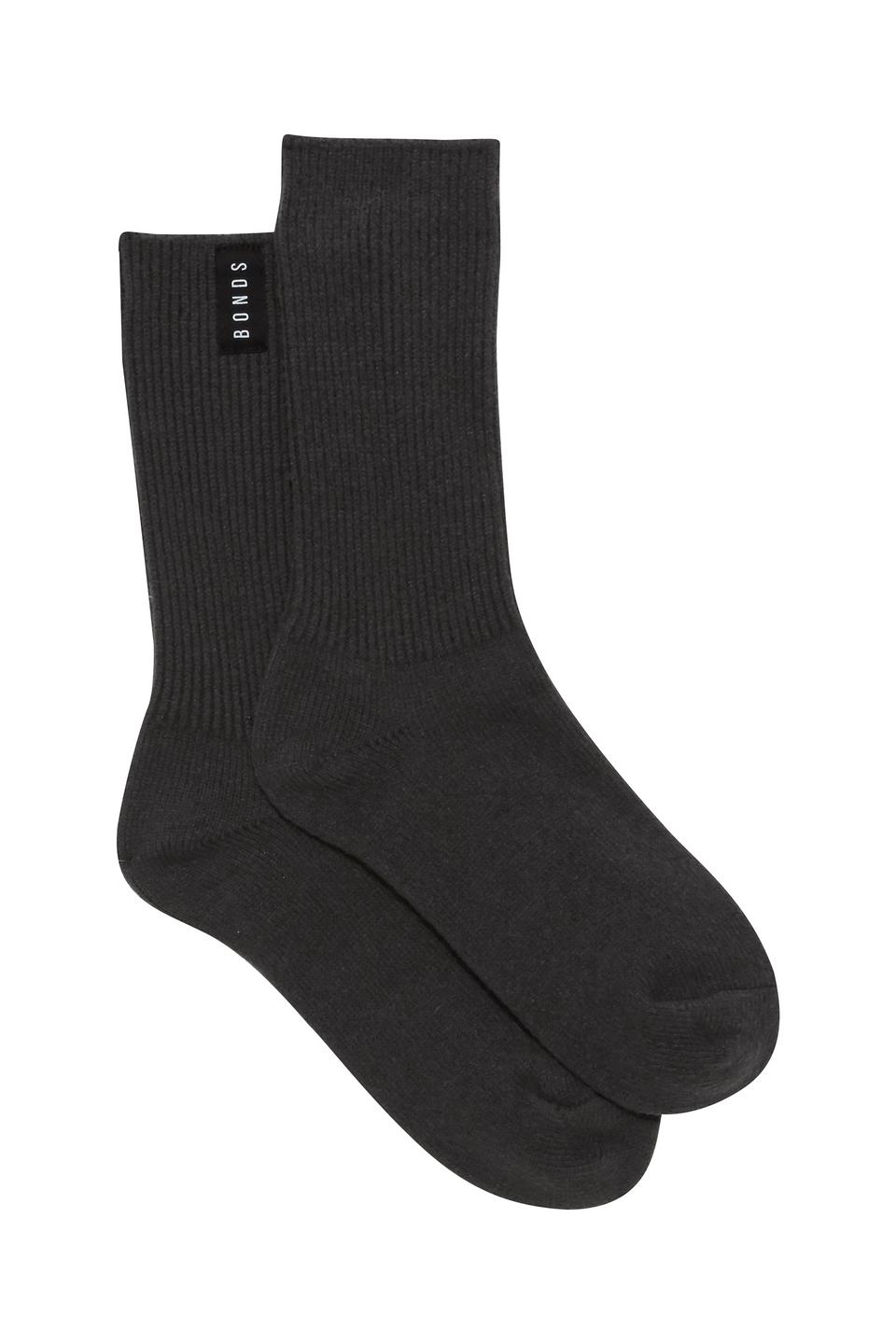 Womens Home Chunky Rib Crew Socks 1 Pack