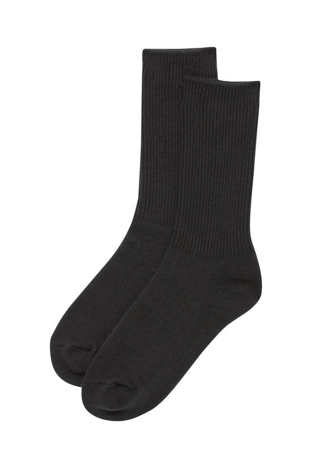 Womens Home Chunky Rib Crew Socks 1 Pack