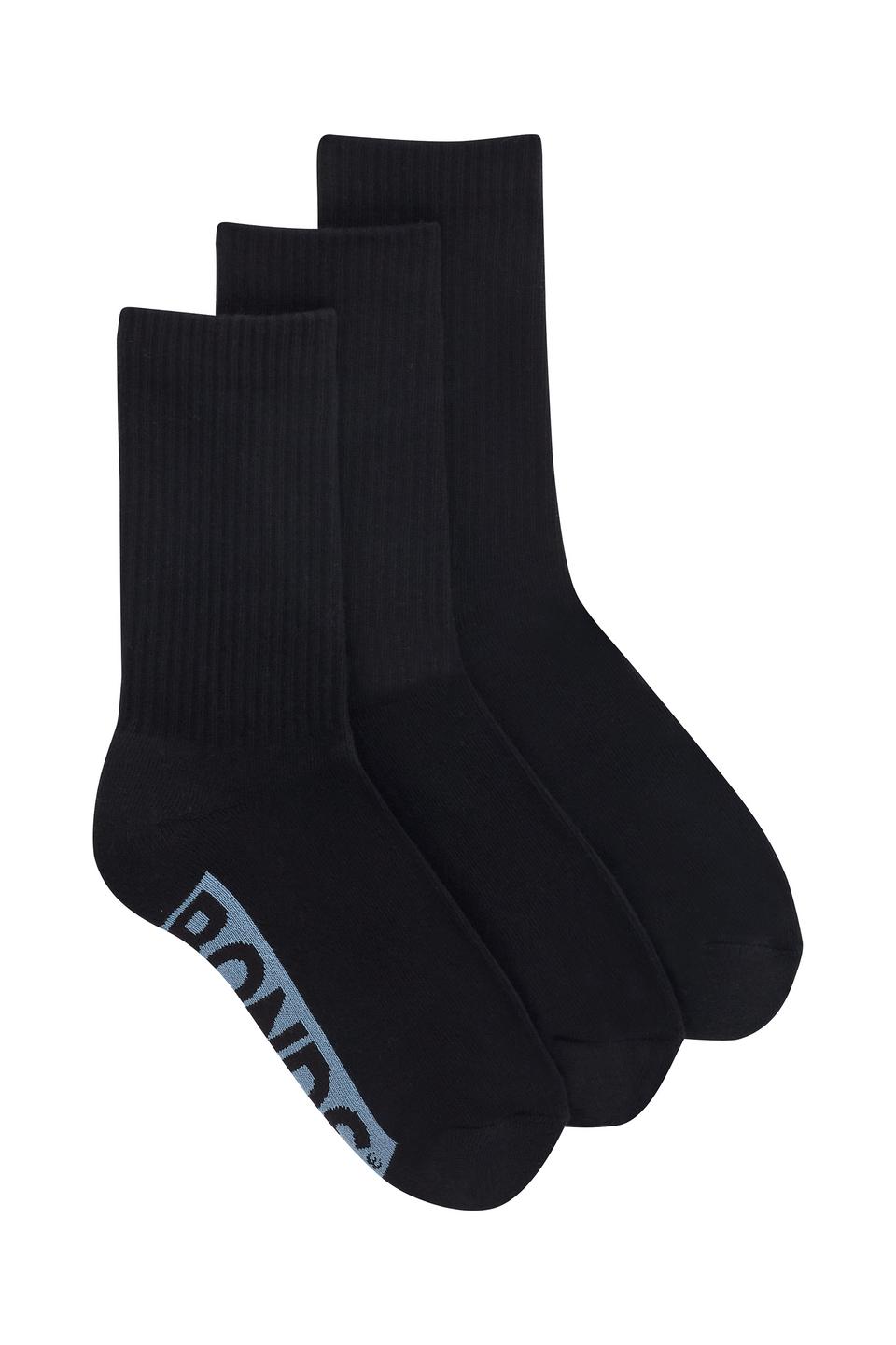 Womens Logo Cushioned Crew Socks 3 Pack