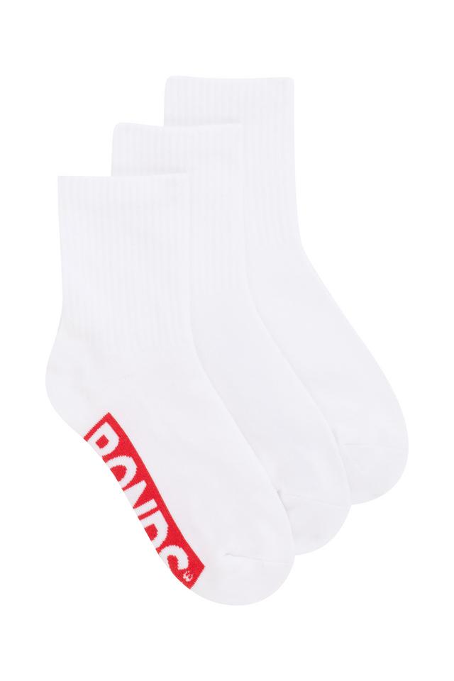 Womens Logo Cushioned Half Crew 3 Pack