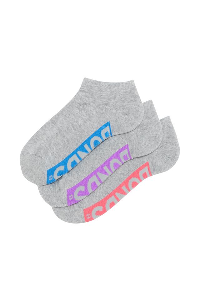 Womens Logo Cushioned Low Cut Socks 3 Pack