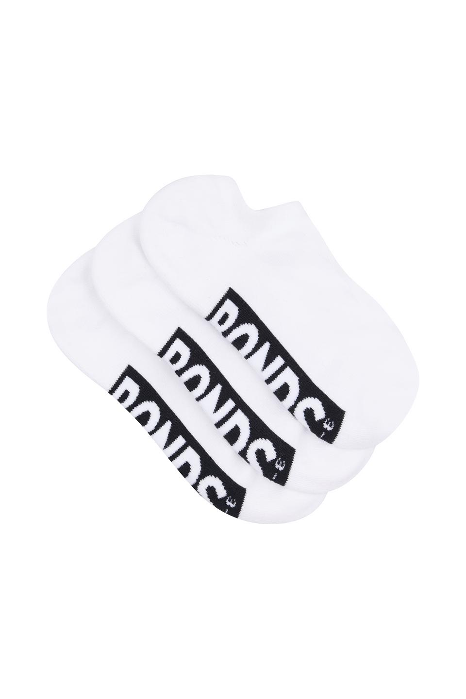 Womens Logo Cushioned No Show 3 Pack