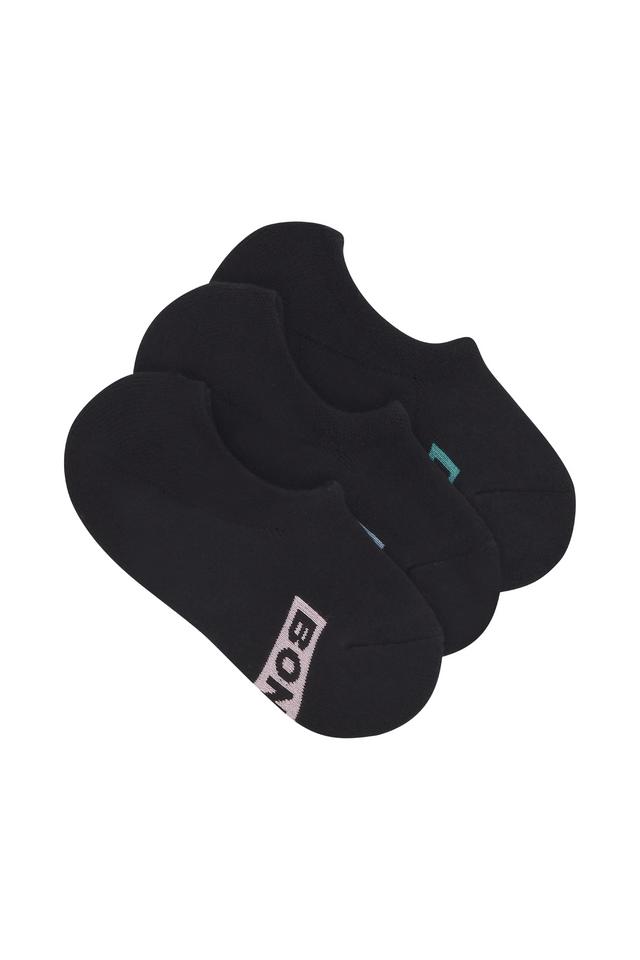 Womens Logo Cushioned Sneaker Socks 3 Pack