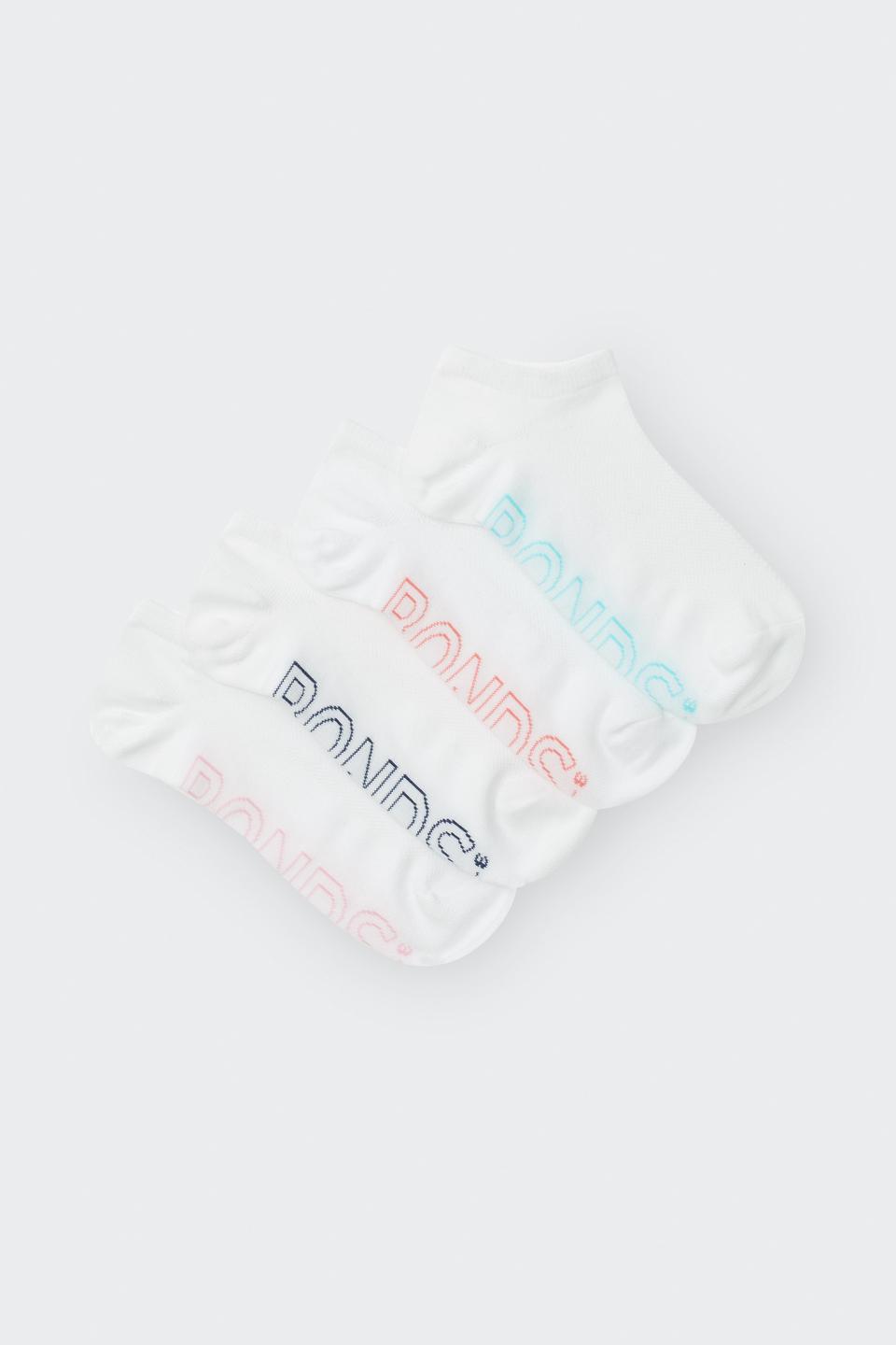 Womens Logo Light Low Cut Socks 4 Pack