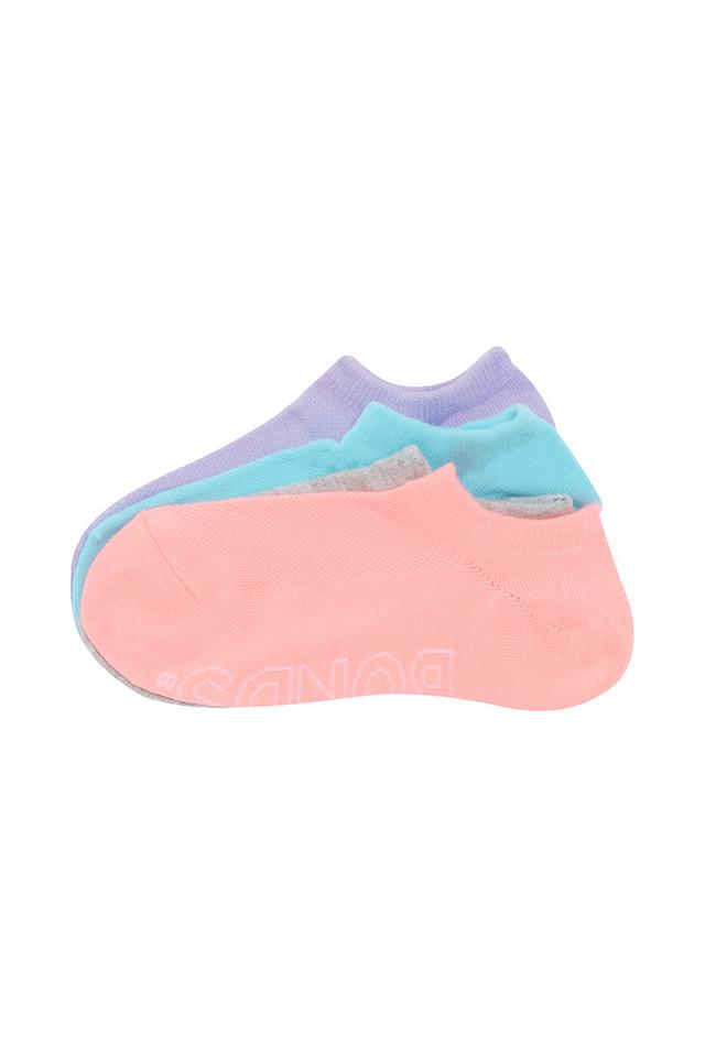 Womens Logo Light No Show Socks 4 Pack