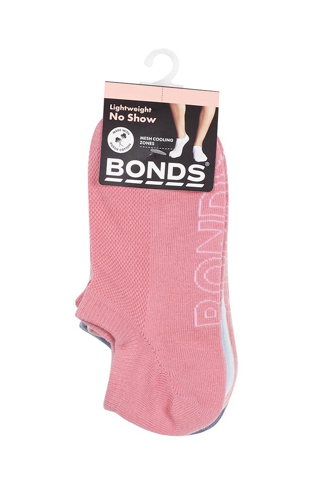 Womens Logo Light No Show Socks 4 Pack