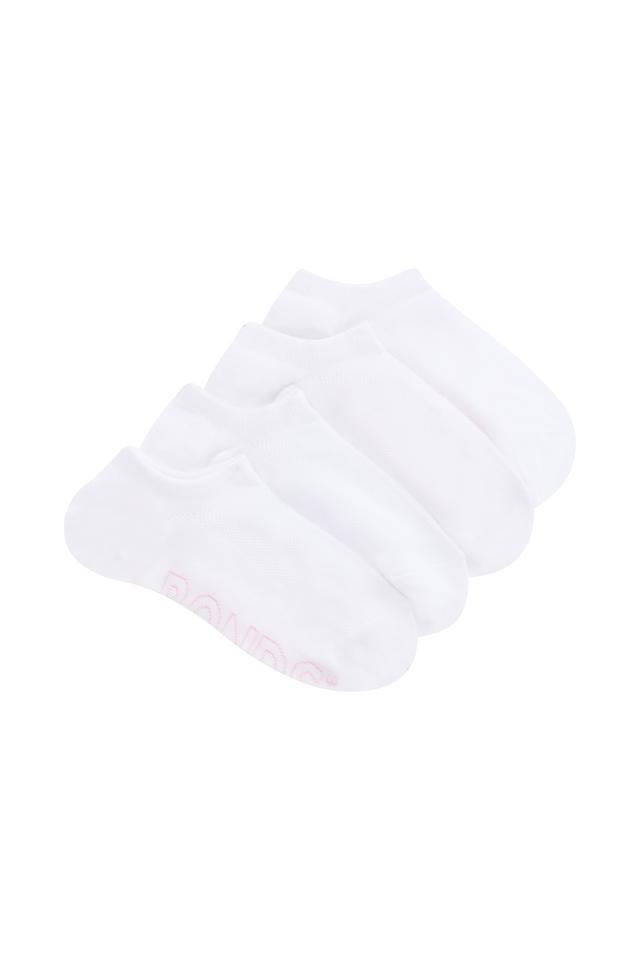 Womens Logo Light No Show Socks 4 Pack