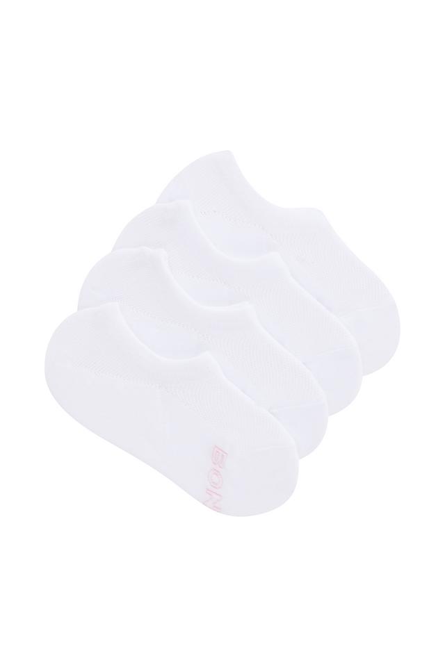 Womens Logo Light Sneaker Socks 4 Pack