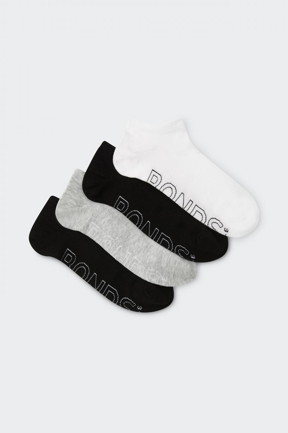 Womens Logo Lightweight Low Cut 4 Pack