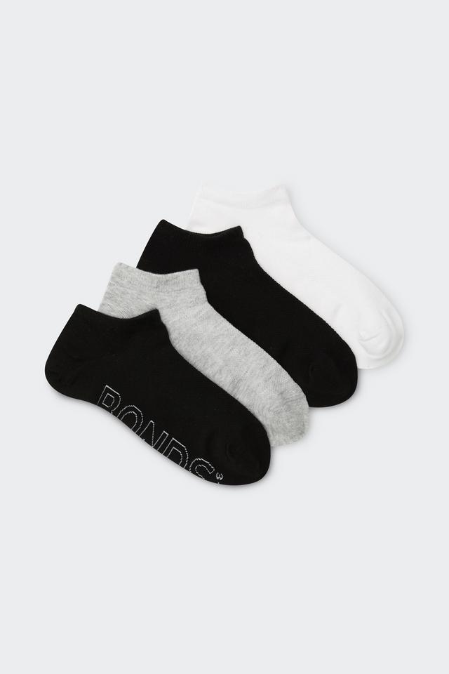 Womens Logo Lightweight Low Cut 4 Pack