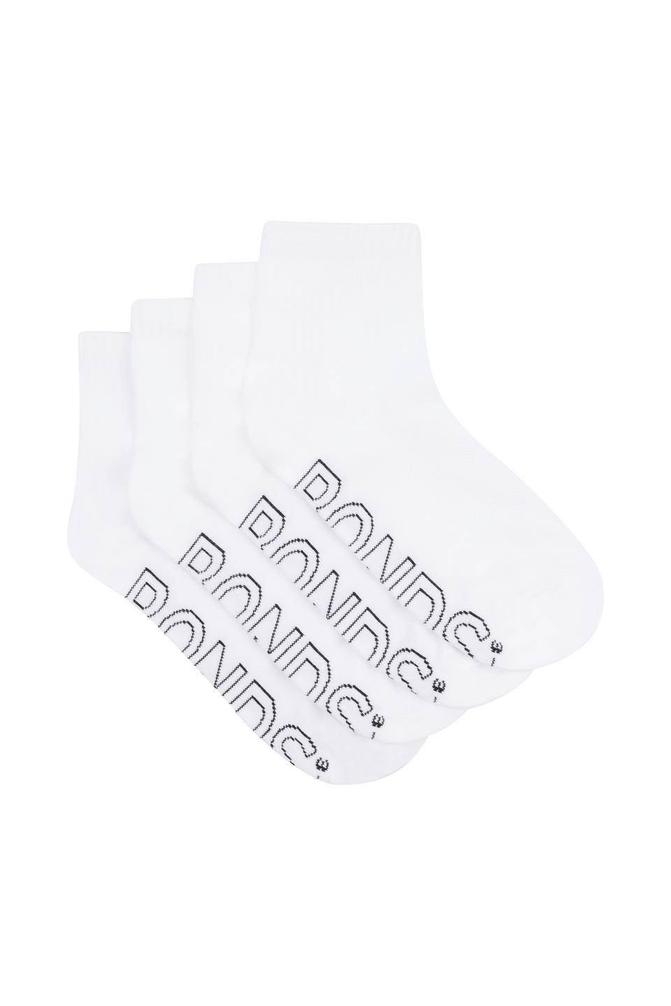 Womens Logo Lightweight Quarter Crew 4 Pack