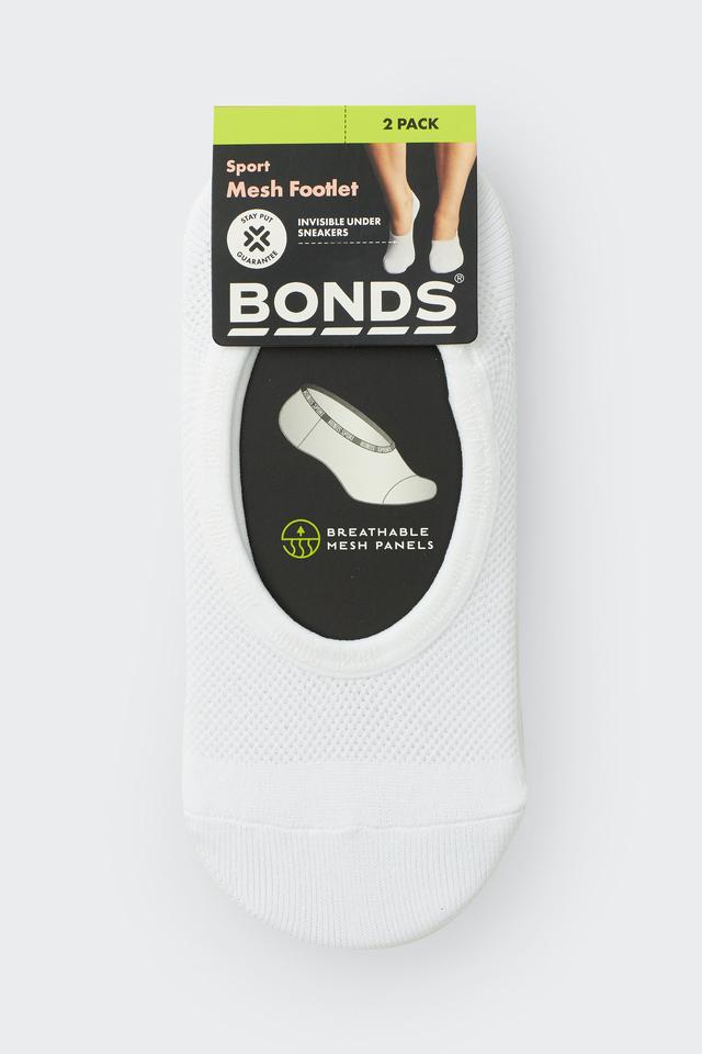 Womens Mesh Footlet 2 Pack