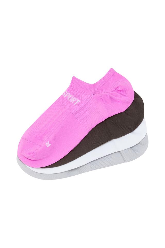 Womens Play It Cool No Show Socks 4 Pack