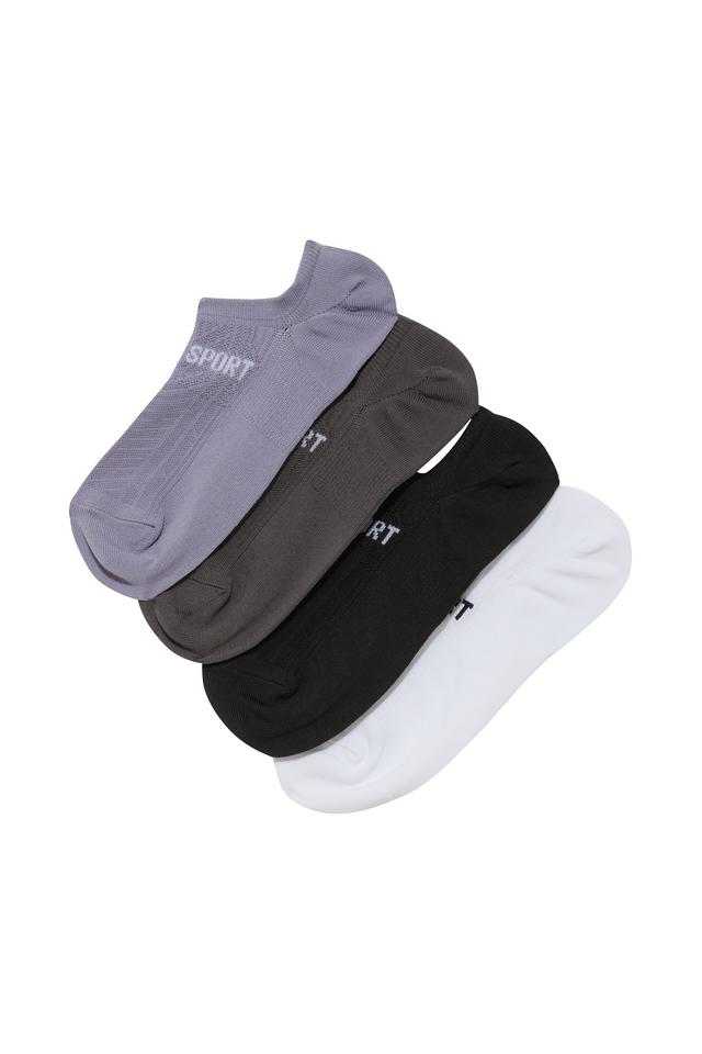 Womens Cool Sport No Show Socks 4 Pack